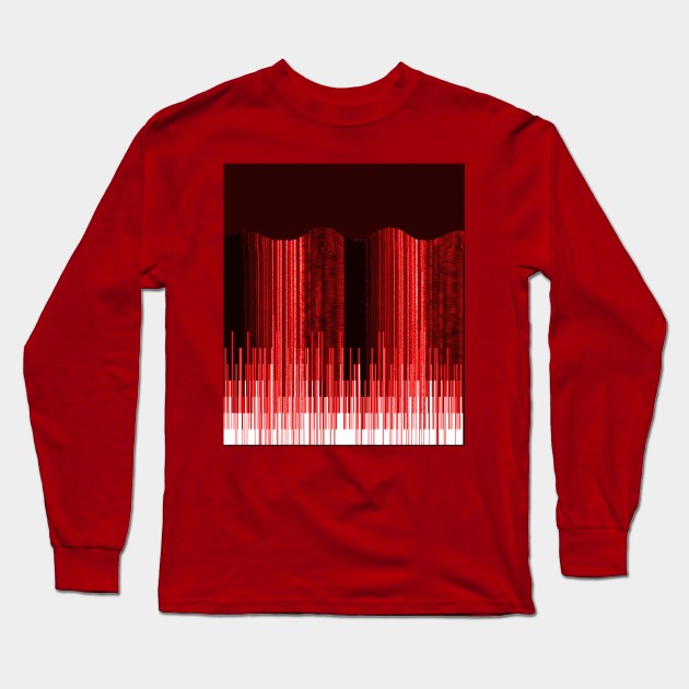 expressionism waves Long Sleeve T-Shirt by joshsmith